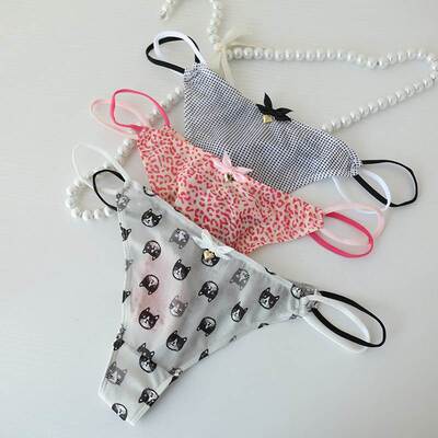thong sexy Cute Underwear Panties Women girls Briefs gString