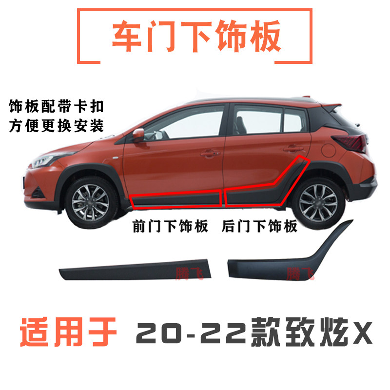 20-22款致炫X车门下饰板防撞板