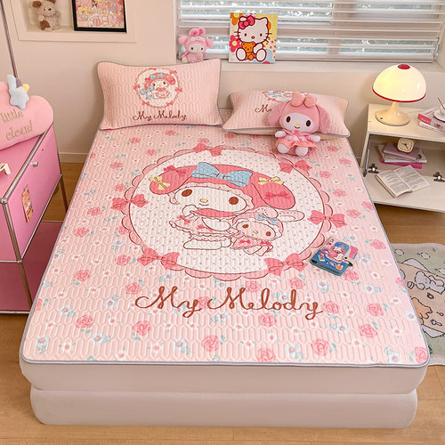 美乐蒂儿童乳胶凉席空调软席子夏