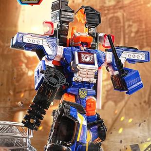 咖宝车神之燃兽风暴正气先锋合体卡宝机器人男孩机甲玩具汽车巨人