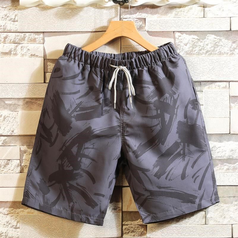 2019年女孩女式夏装男童夏威夷大花沙滩裤男速干男款短裤女性男裤在类目 男装, 休闲裤中 - 来自Buy2taobao.com提供专业的淘宝代购服务