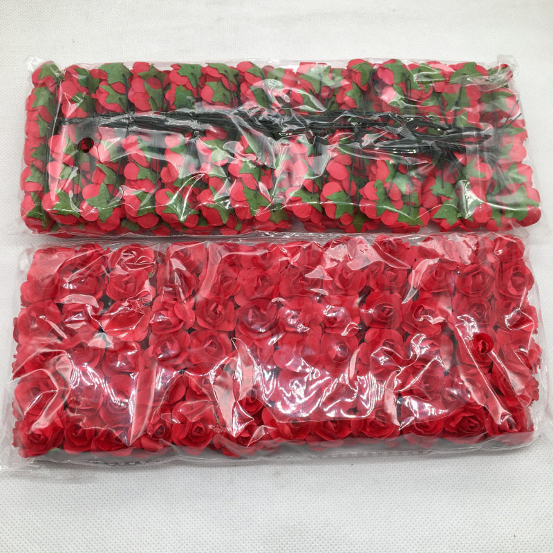婚庆礼品盒子装饰小花仿