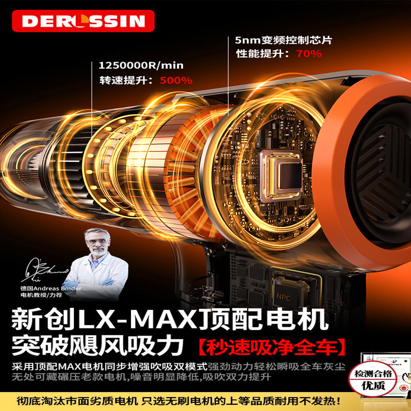 车载吸尘器大吸力超强除