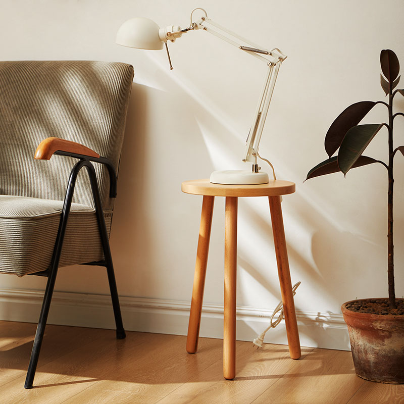 北欧室内落地花架客厅多功能实木边几置物架阳台简约多肉绿萝架子