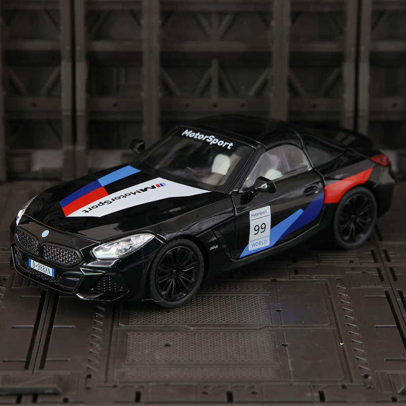 新款 嘉业仿真Z4赛道版合金超跑模型汽车摆件转向儿童玩具,模玩/动漫/周边/娃圈三坑/桌游,火车/摩托/汽车模型,淘宝优惠券,粉丝福利购,淘宝优惠卷