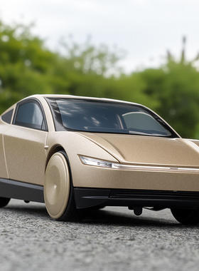 新款盒装金车将1:32ROBOTAXI合金汽车模型摆件跑车玩具批