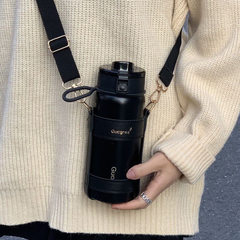 情侣款便携不锈钢保温杯女生高颜值大容量办公茶隔泡茶随手水杯子,餐饮具,随手杯,淘宝优惠券,粉丝福利购,淘宝优惠卷