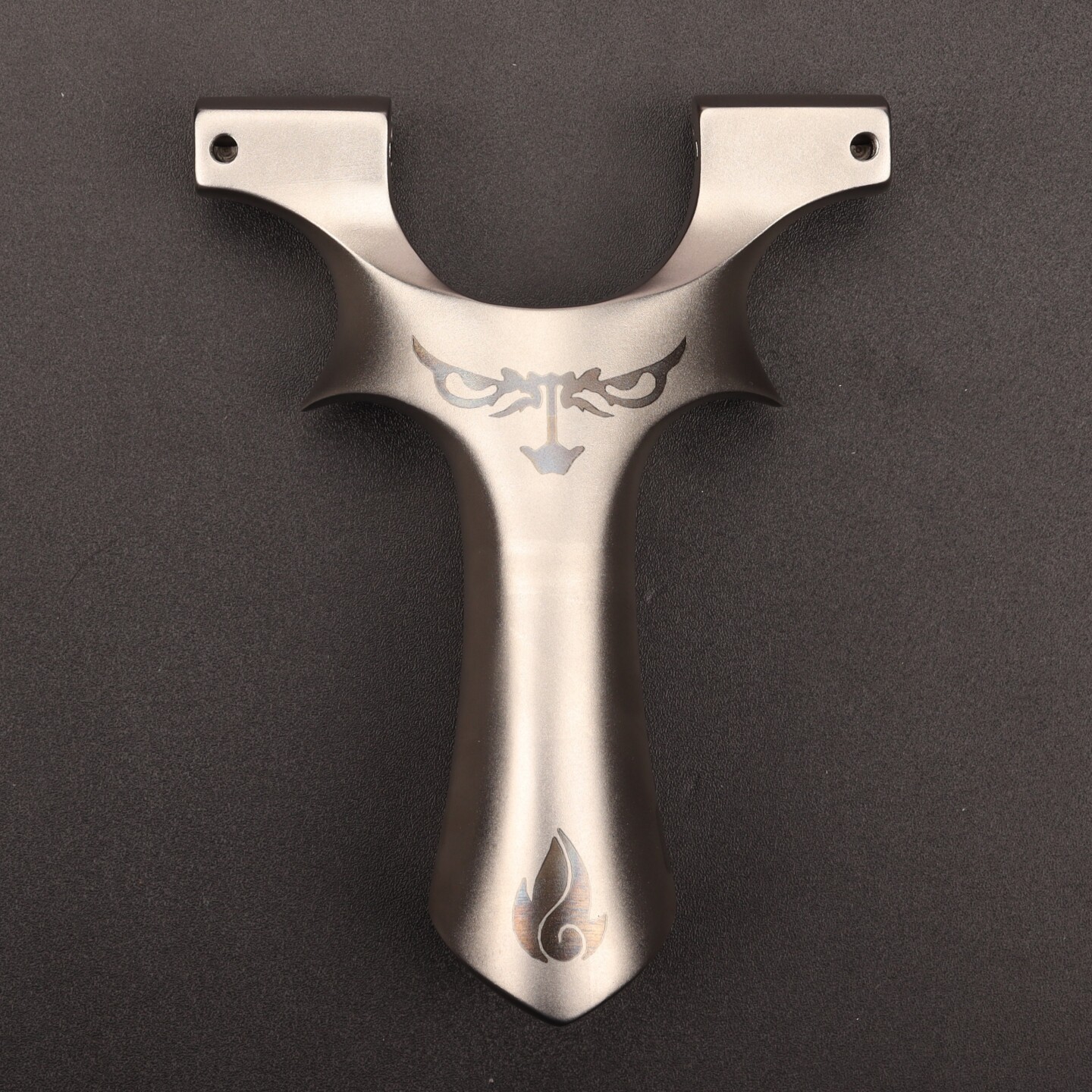 重炮恶魔弹弓630超硬不锈钢龙齿弹弓弓拓正品户外竞技弓