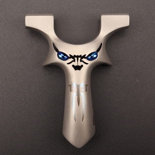 不锈钢大怪兽弹弓弓拓正品 龙齿户外竞技304不锈钢9025精品弹弓