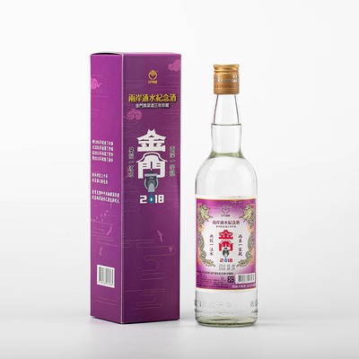 金门高粱两岸通水纪念酒陈年高度