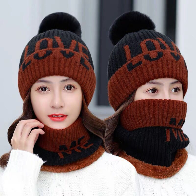 모자 여성 가을 ??겨울 다재다능한 새로운 스타일 2023 인터넷 연예인 귀여운 감금 모자 모직 모자 니트 겨울 얼굴 작은 겨울