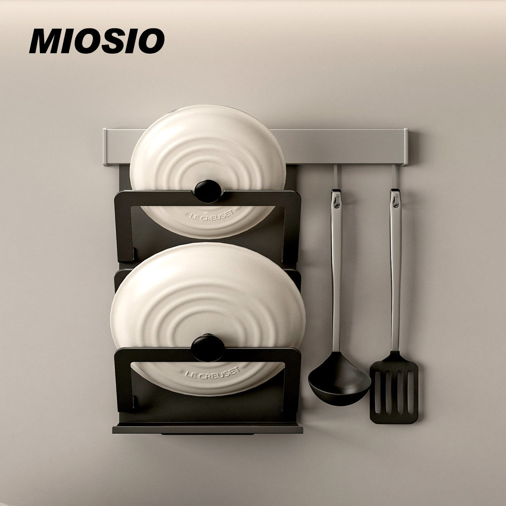 miosio食途锅盖架壁挂两用接水盘