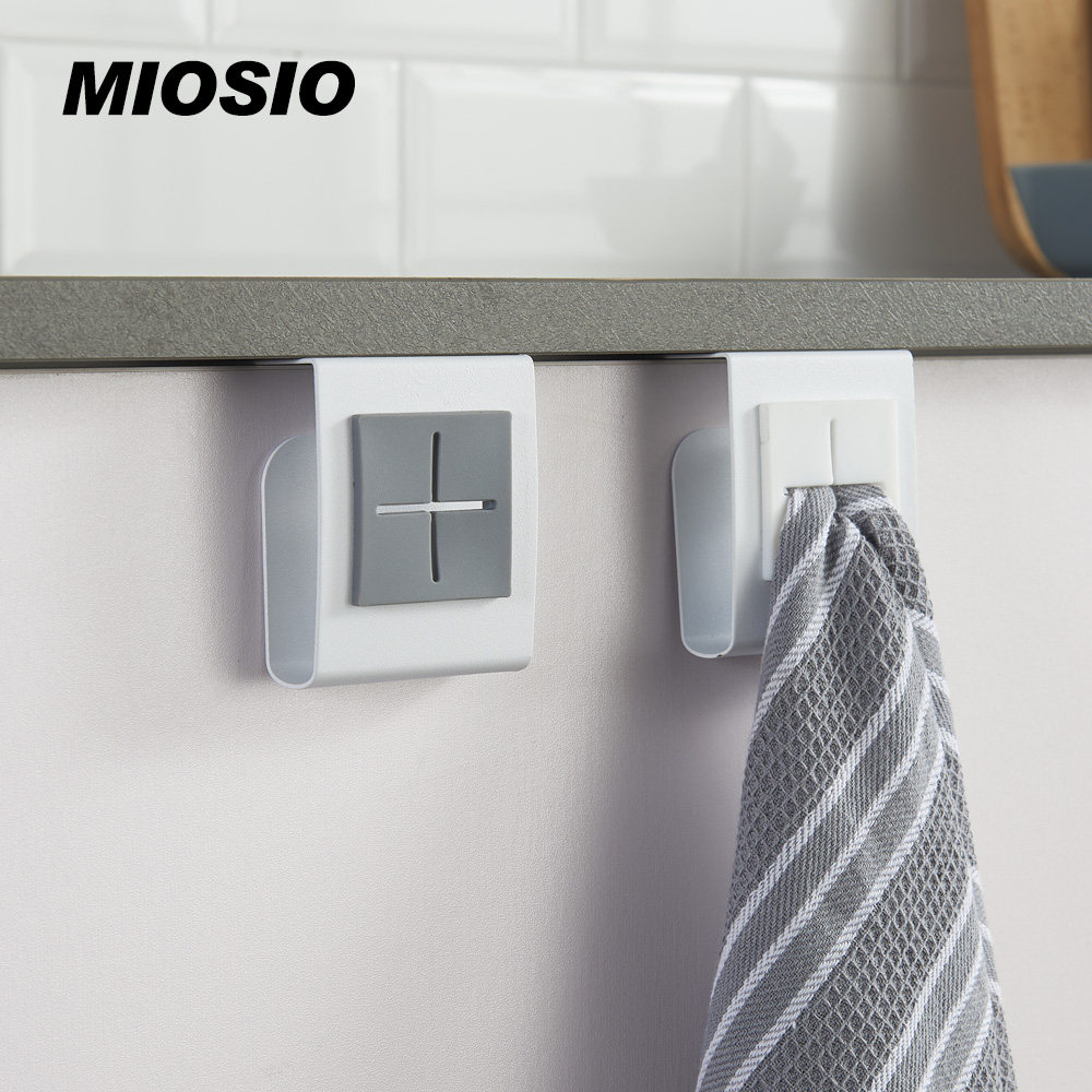 MIOSIO无痕不锈钢毛巾钩免打孔