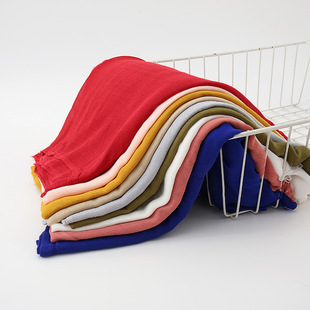 fashion female literary shawl cotton Malaysian new scarf