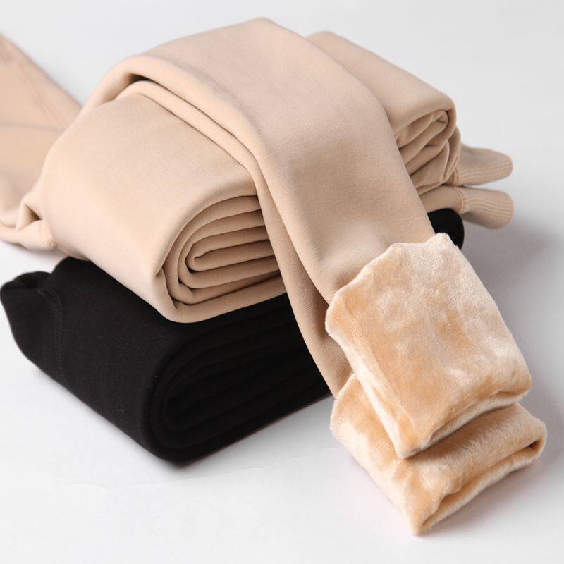 加绒加厚打底袜女不掉档 winter leggings for women stockings
