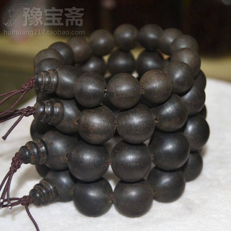 越南惠安水沉手串老料水沉佛珠手菩提