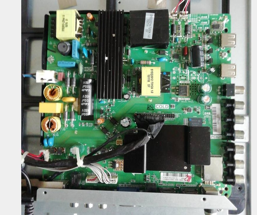 原装康佳LED50G100液晶主板 TP.RT2982.PC821屏LC490DUWiFi智能板