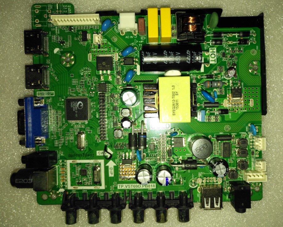 欧宝丽长虹LED32C8 康佳LED32G200 主板 TP.VST69D.PB818