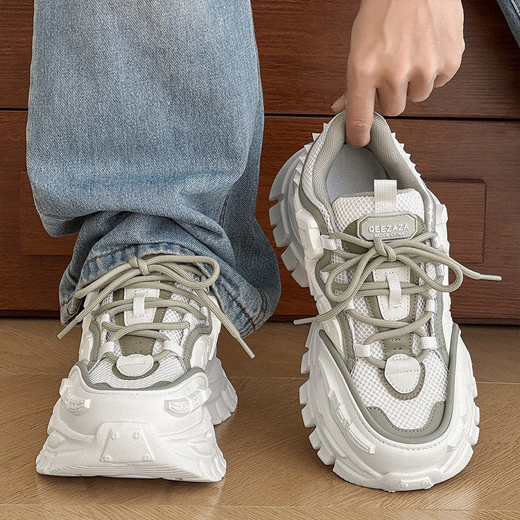 【原单货】厚底老爹鞋男士新款小众复古机甲风增高休闲百搭运动鞋,流行男鞋,老爹鞋,淘宝优惠券,粉丝福利购,淘宝优惠卷