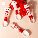 陶瓷勺可爱猫狗趣味手绘酸奶勺调羹新年礼物生日送礼 CONGSTUDIO