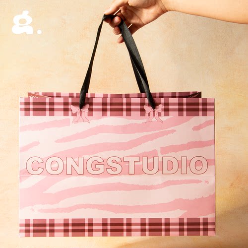 CONGSTUDIO环保木浆纸礼品袋