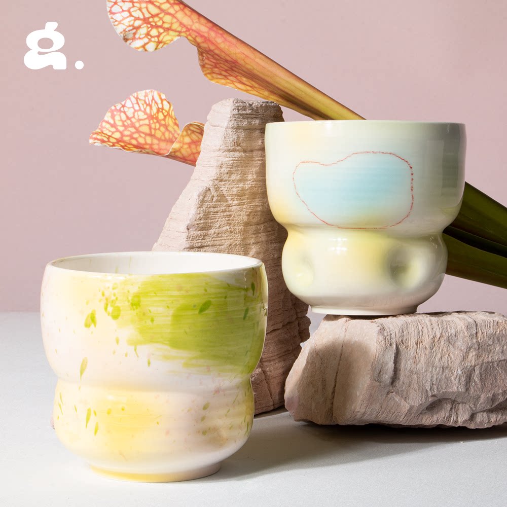 CONGSTUDIO|限定手作系列一物一拍手捏陶瓷杯子马克杯送礼小众