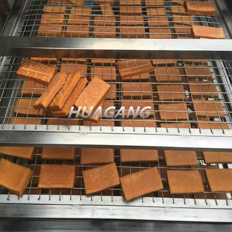 厂家低 豆干烟熏机 豆制品烟熏炉 木屑烟熏香干炉