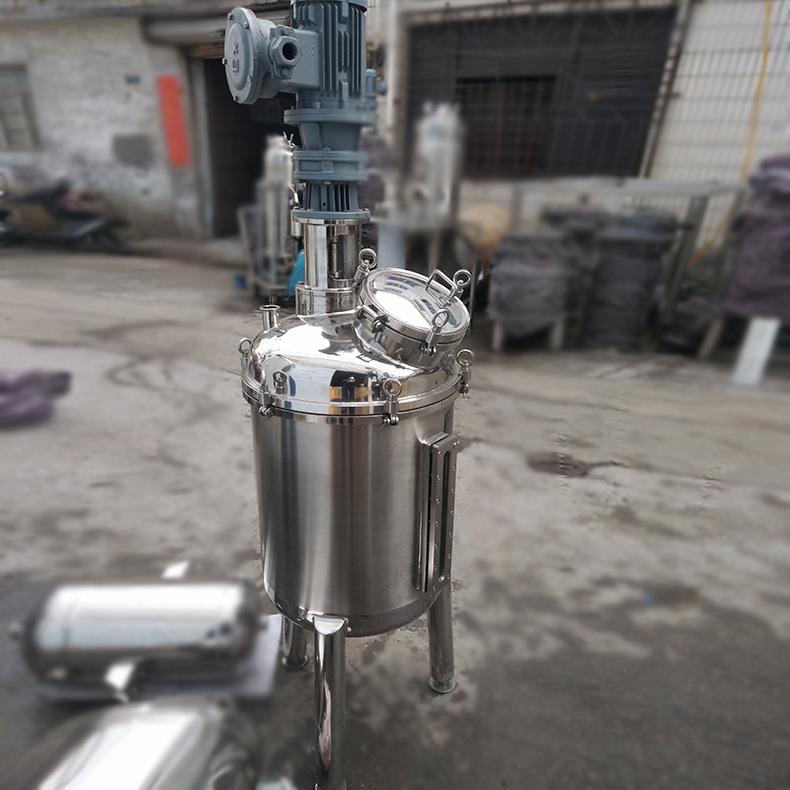 单层罐物料储罐 带搅拌储罐 小型食品物料不锈钢储罐