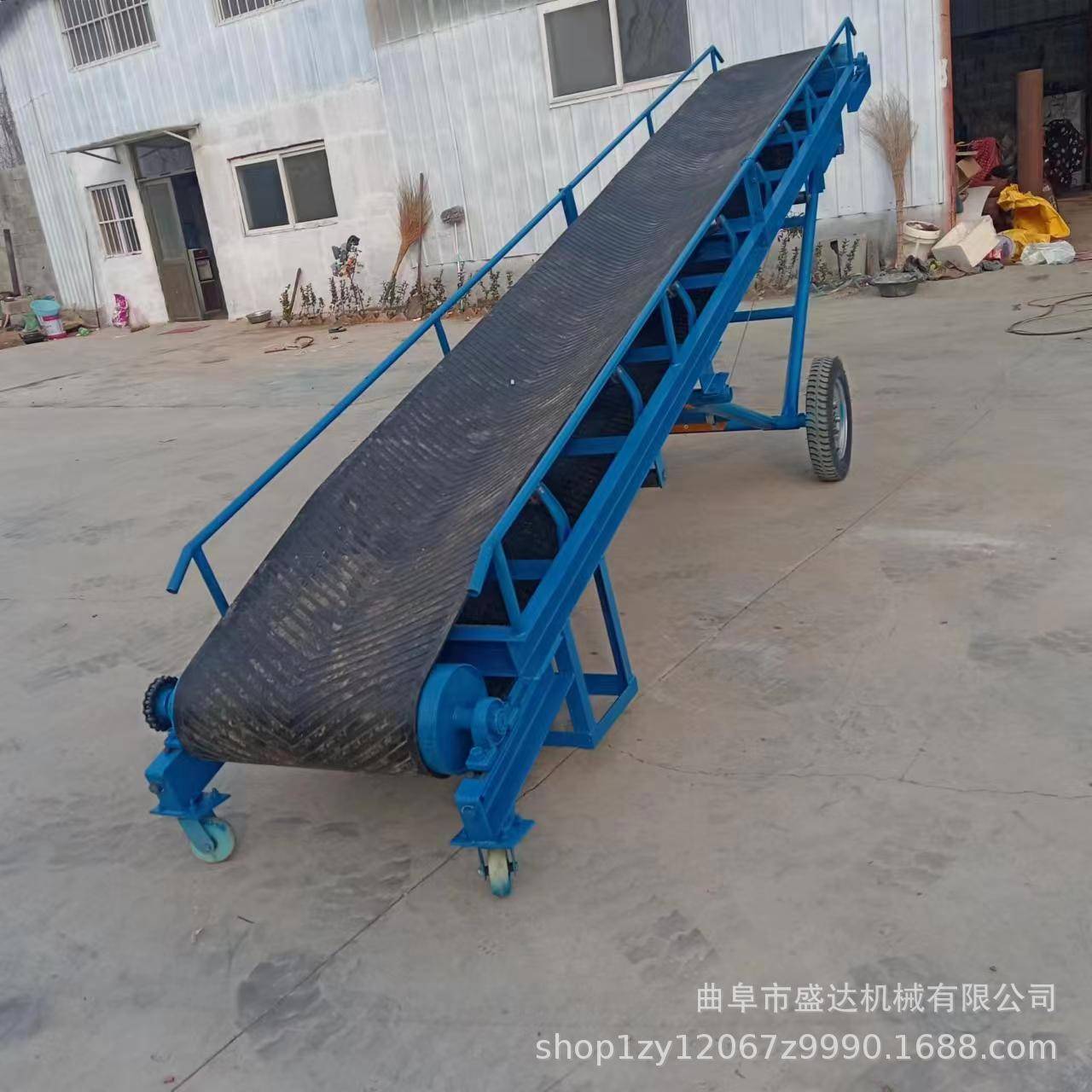 云南600带宽自动化上料皮带输送机小型食品颗粒橡胶皮带传送机