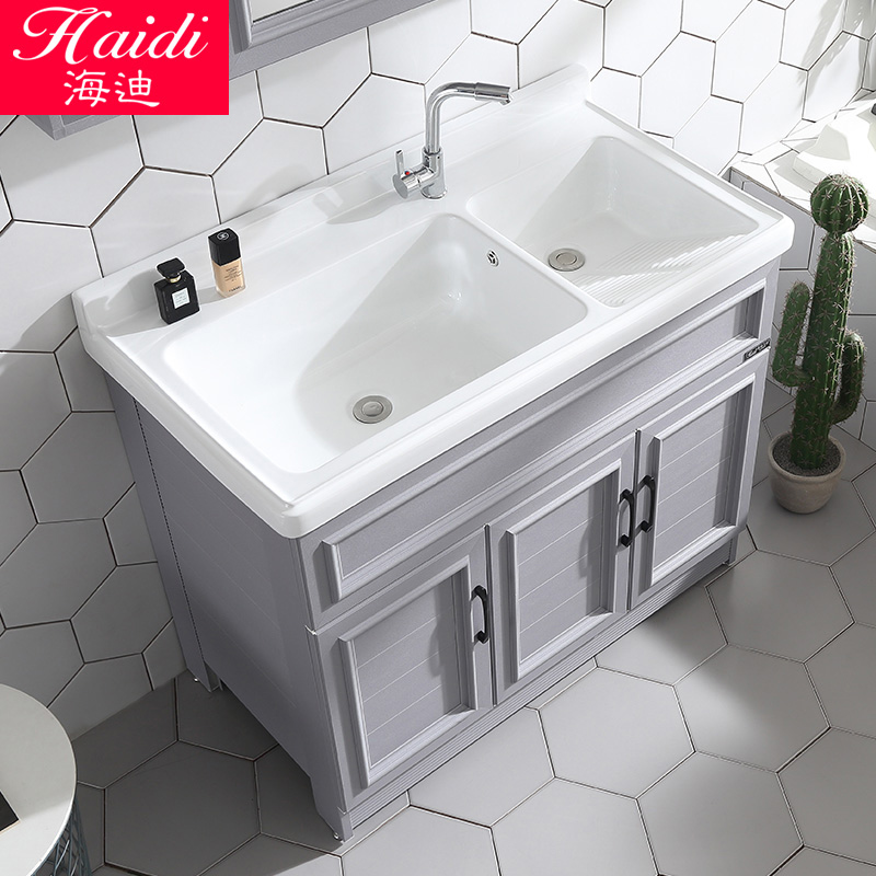 阳台洗脸洗手盆柜组合洗手台浴室柜洗衣槽一体组柜定制切角洗手池|ruв категории награду материалов, туалетные принадлежности, сантехника, мебель, в ванной шкафы комбинации - от Buy2taobao.com для оказания профессиональной услуги покупки агента Taobao