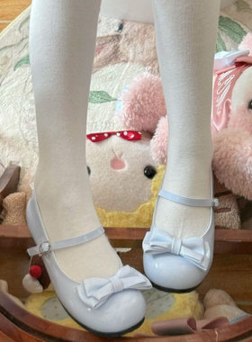 甜美玛丽珍单鞋女儿童圆头可爱lolita鞋子学生jk小皮鞋少女孩14岁