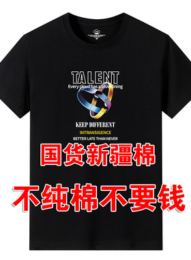 夏季纯棉短袖t恤大码胖子韩版