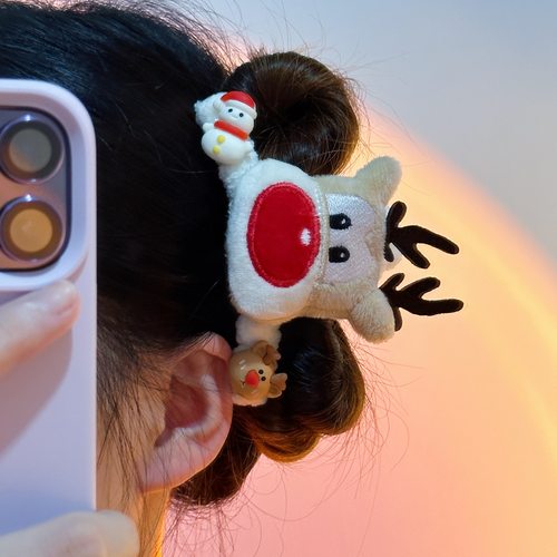 麋鹿发夹手工DIY材料包