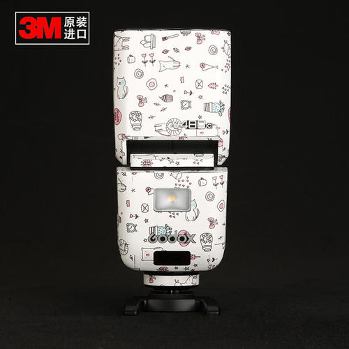 适用于神牛V480闪光灯贴纸3M