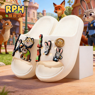 疯狂动物城儿童拖鞋卡通软底防滑居家男童外穿2026新款女童中大童