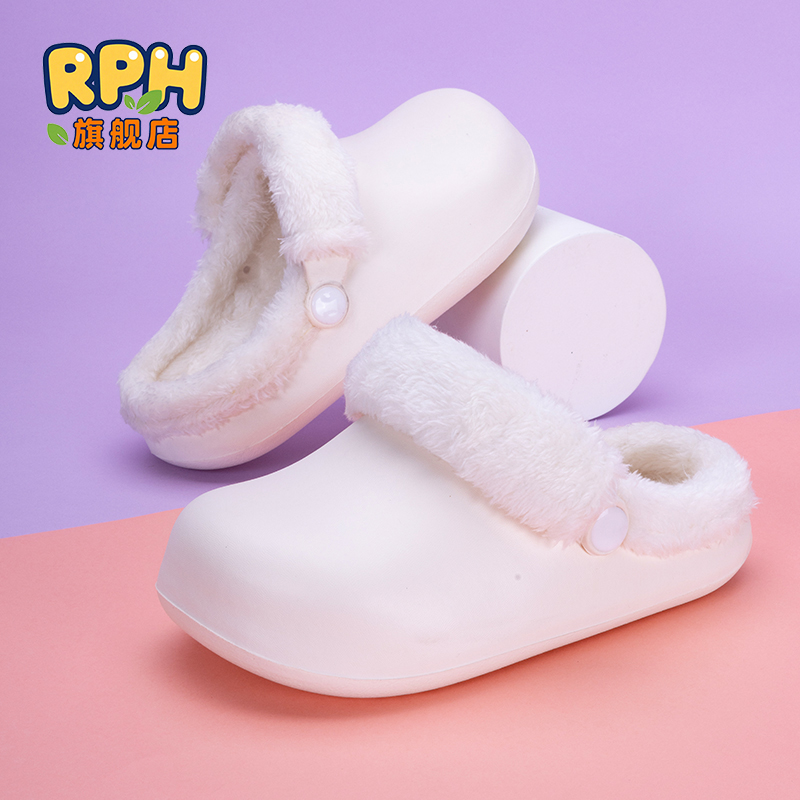 儿童棉拖鞋女童2025冬季新款