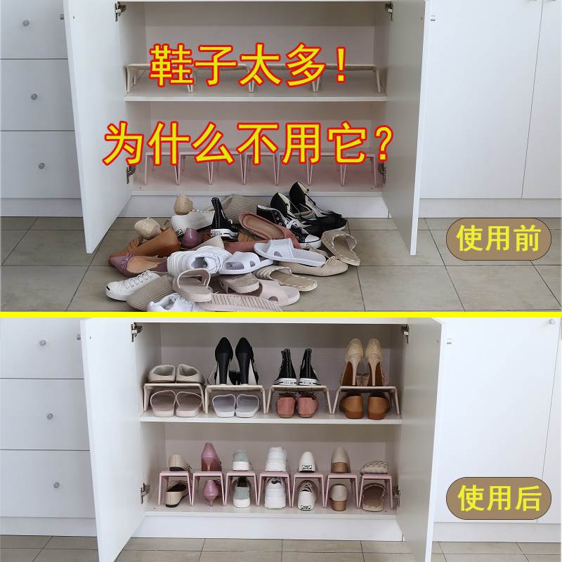 鞋盒鞋子收纳神器鞋架宿舍抽屉式透明鞋柜省空间放鞋塑料盒整理箱