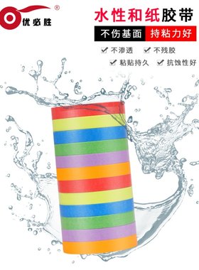 diy印花装修遮蔽膜彩色纸胶带