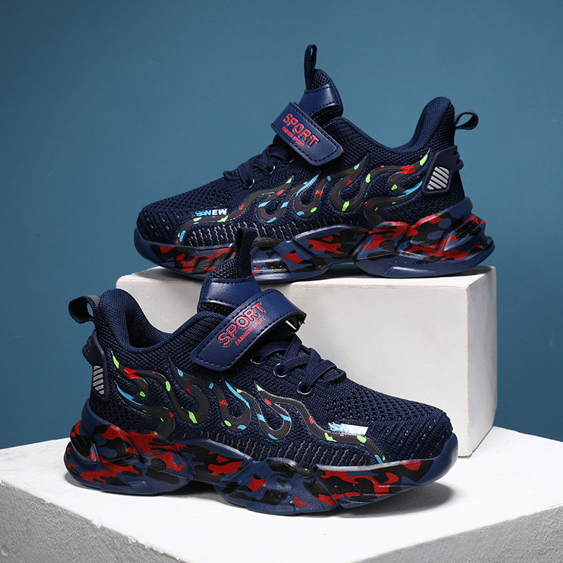 男童鞋子2025新款夏季网面鞋透气