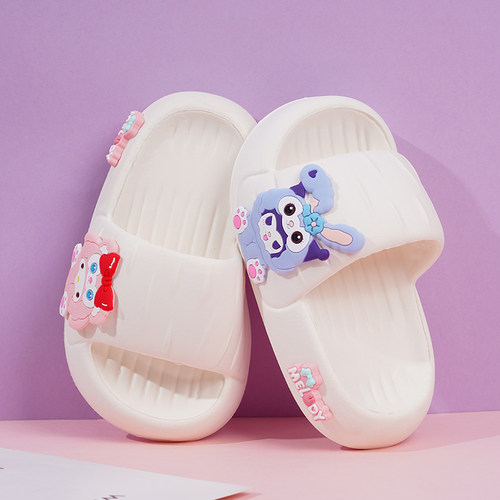 踩屎感外穿儿童软底防滑室内拖鞋