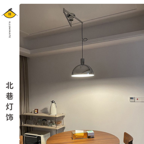 设计师创意餐厅可移位吊灯