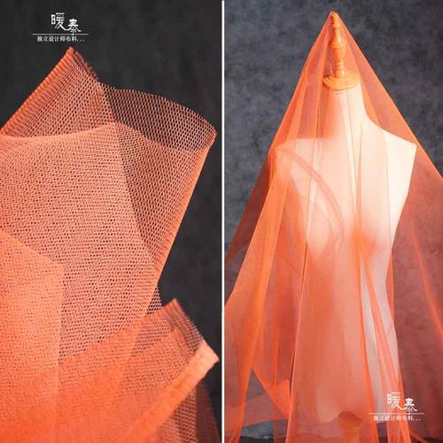 diy时尚风镂空硬挺立体服装布料