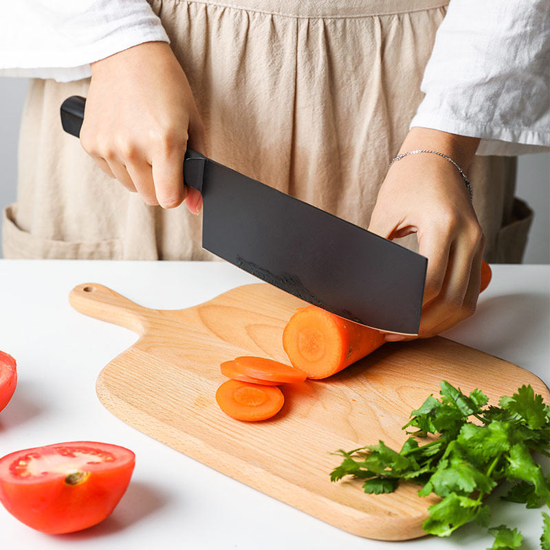 肆月菜刀厨师专用家用切肉刀锋利厨房砍骨刀具不锈钢女士小切片刀,厨房/烹饪用具,菜刀,淘宝优惠券,粉丝福利购,淘宝优惠卷