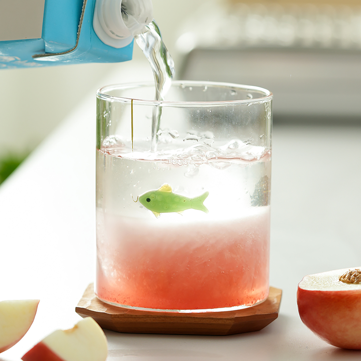 肆月高硼硅玻璃杯耐高温创意水杯