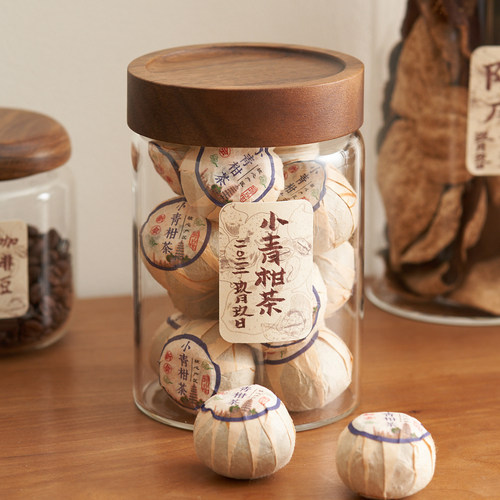 肆月茶叶罐玻璃密封罐