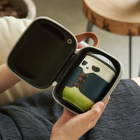 【华孚-雪娃娃】熊猫旅行茶具快客杯便携式套装户外茶壶泡茶礼盒