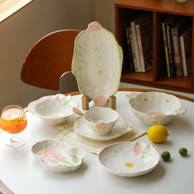 肆月餐具碗盘套装乔迁新居礼物