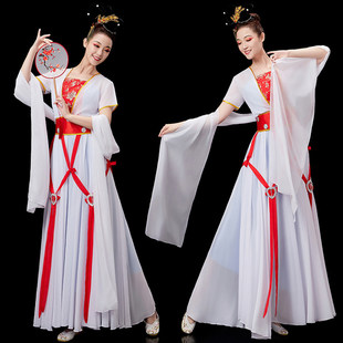高档古典舞蹈服装女飘逸西游记邱佩宁嫦娥仙子飞天古装汉服艺考演