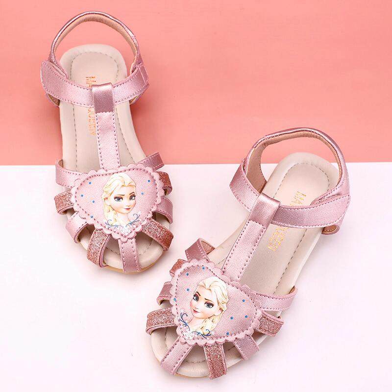 真皮公主鞋女童凉鞋2022新春夏童鞋宝宝凉鞋卡通儿童鞋子软底包头|msdalam kategori kasut kanak-kanak/Kasut bayi/kasut ibu bapa dan anak, Sandal - dari Buy2taobao.com untuk memberikan perkhidmatan ejen Taobao profesional membeli