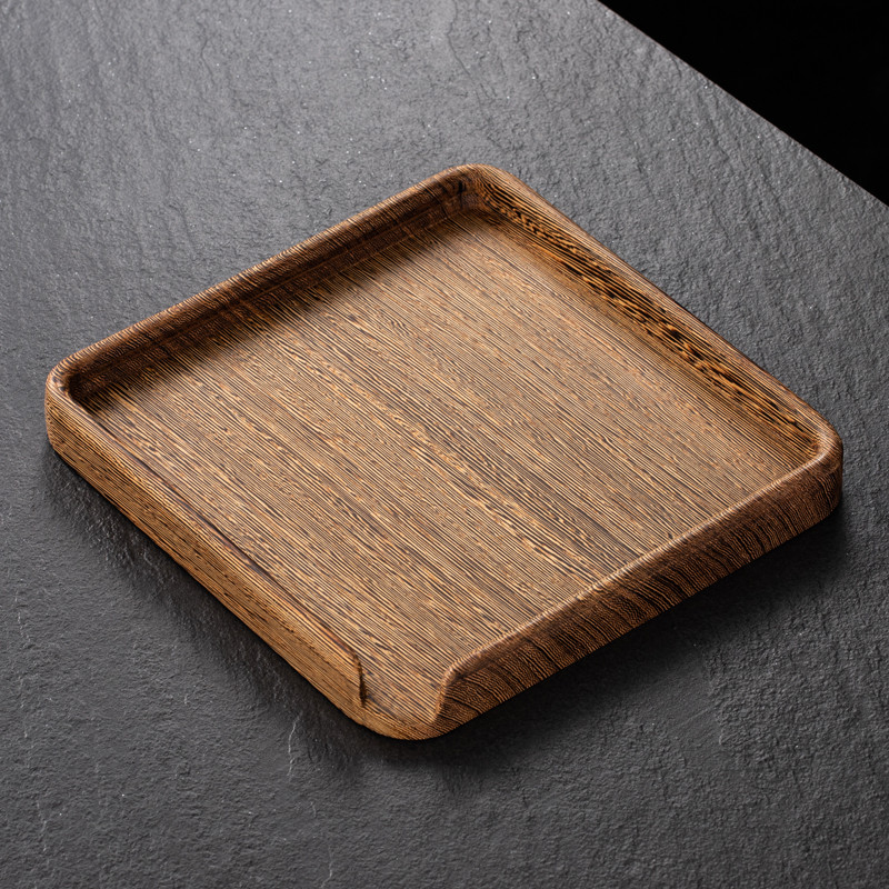 冠发鸡翅木分茶盘实木茶叶评审盘